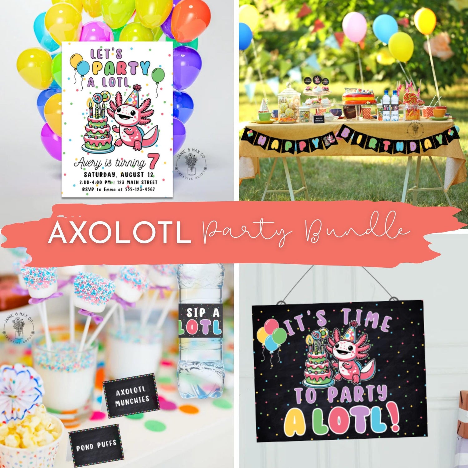 Axolotl Birthday