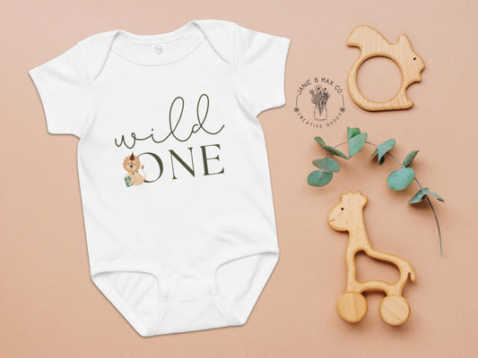 Wild One Baby Bodysuit